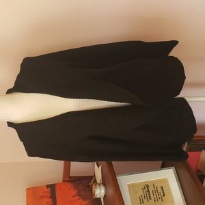 Shawl collar heavy cardigan